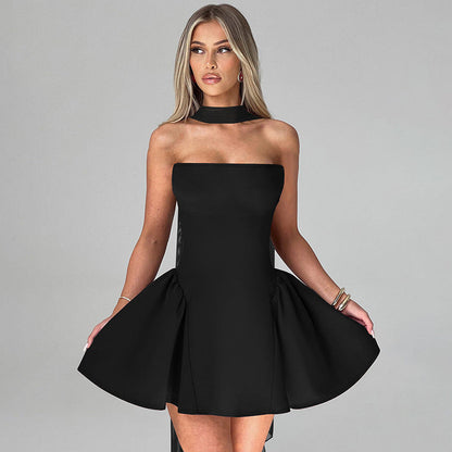 Andrea – Sexy Tube Top Kleid mit Reißverschluss
