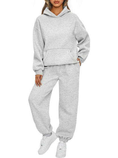Linda – Zweiteiliges Freizeit-Hoodie-Sportanzug-Set