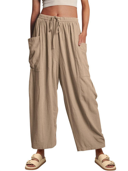 Marion – Weite Sommerhose mit Elastischem Bund
