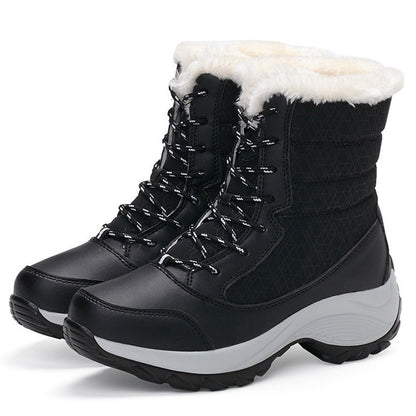 Grace – Warme Winter-Schnürstiefel für Damen
