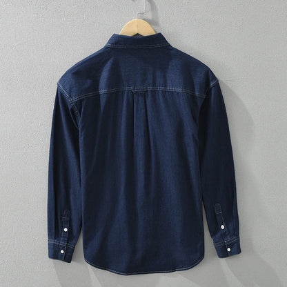 Marc – Künstlerisches Denim Cardigan im lockeren Casual-Stil