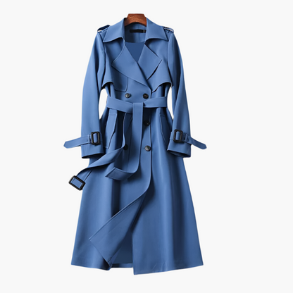 Damen Trenchcoat Elegant Klassisch – Helena Mantel für Alltag und Anlass