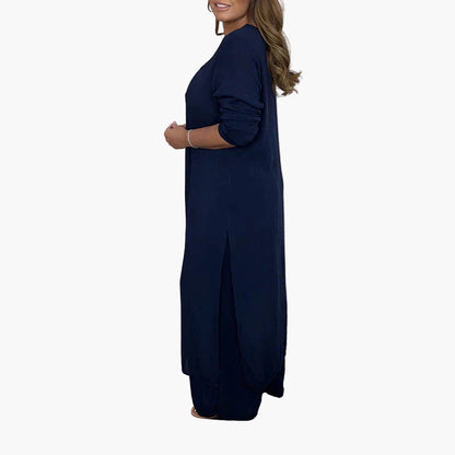 Damen Zweiteiliges Freizeit-Set – Elegantes Loungewear Outfit für Alltag & Events