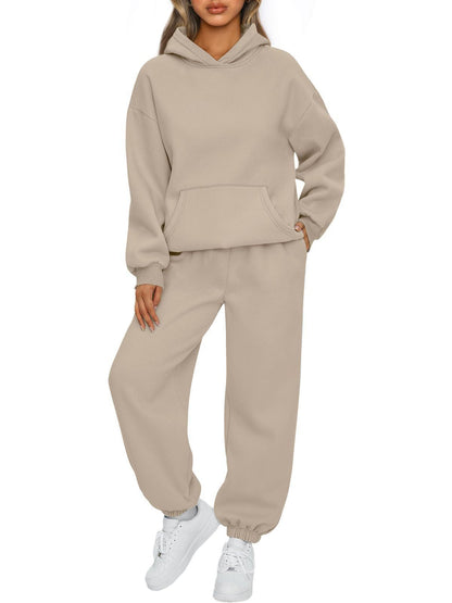 Linda – Zweiteiliges Freizeit-Hoodie-Sportanzug-Set