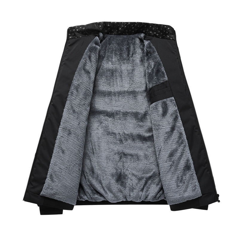 Larry – Gefütterte Herrenjacke aus Baumwolle