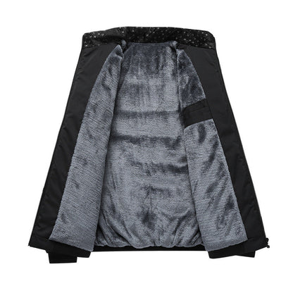 Larry – Gefütterte Herrenjacke aus Baumwolle