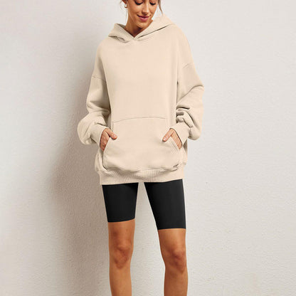 Sophie – Übergroßer Damen-Hoodie mit Fleece