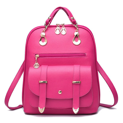 Ann – Modischer Damenrucksack aus veganem Leder