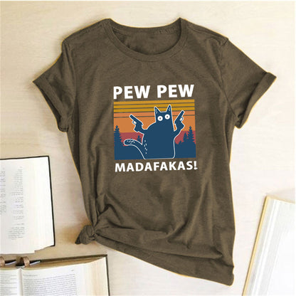 Mitchell – Kurzarm-T-Shirt mit Aufdruck