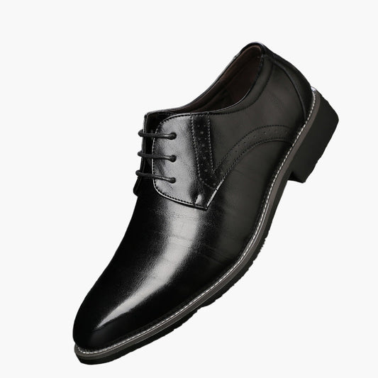 Elegante Herren Business Schuhe – Klassische Derby Schnürschuhe für Büro & festliche Anlässe