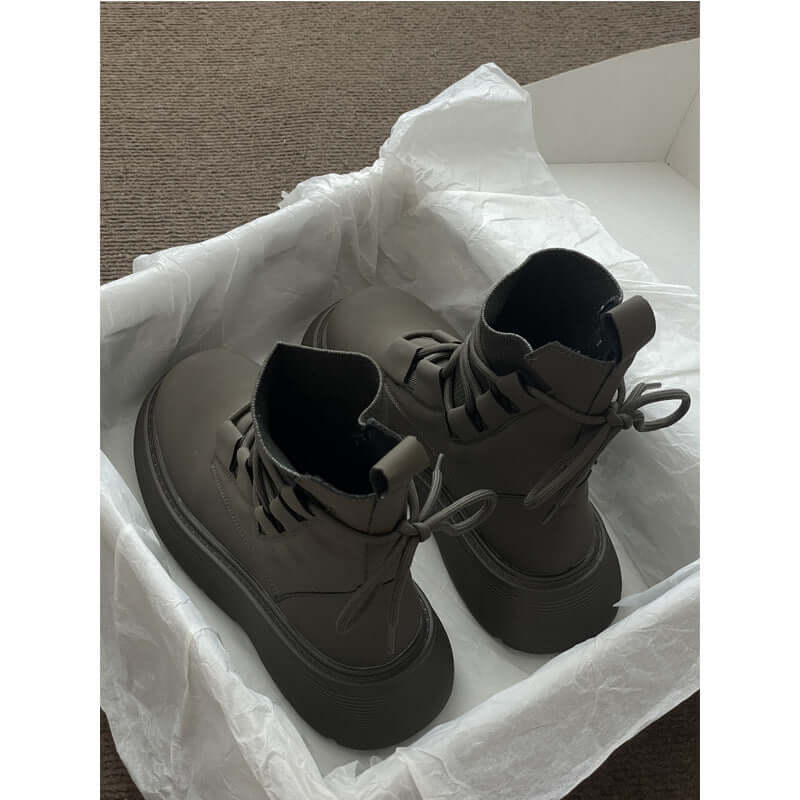 Damen High-Top Sneaker mit Plateau und Modernem Design – Lässig & Trendy