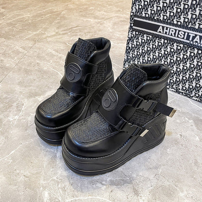 Marion – Damen High-Heels mit dicker Sohle
