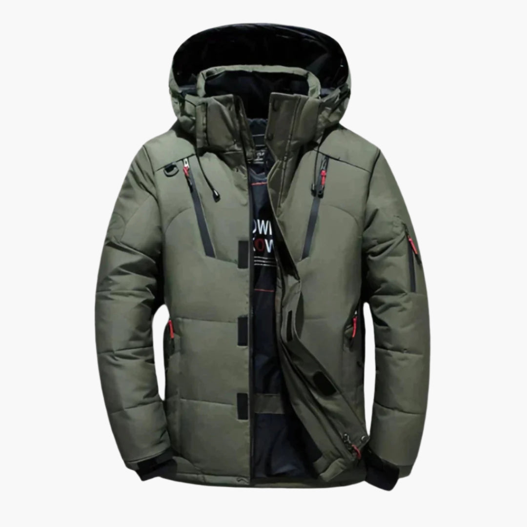Herren Winter Outdoor Daunenjacke – Warm & Wasserdicht, City & Freizeit