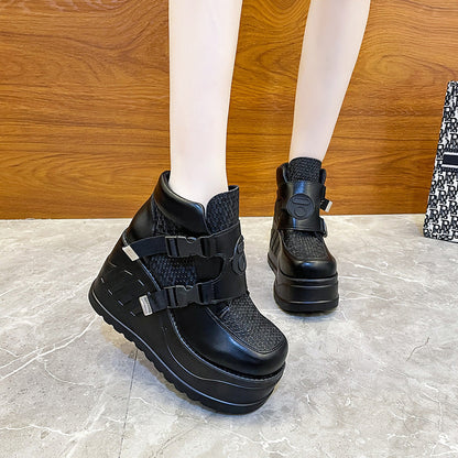 Marion – Damen High-Heels mit dicker Sohle