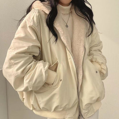 Andy – Einfache, lockere und dicke Baumwolljacke