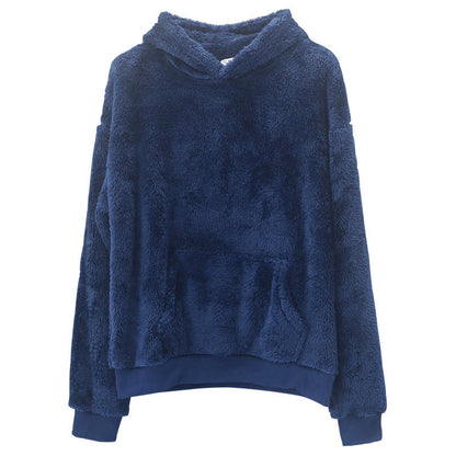 Neil – Doppelseitiger Herren-Sweater mit Kapuze und Taschen