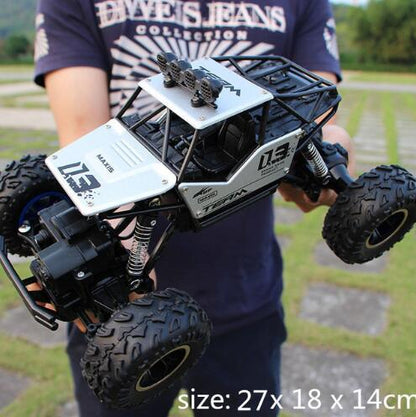 Elektrisches 4WD Kletterauto für Kinder und Jugendliche – RC Offroad Bigfoot Monstertruck, ferngesteuertes Abenteuerfahrzeug