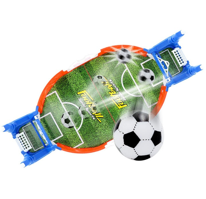 Mini Tischfußball Spiel für Kinder und Erwachsene – Tragbares Fußballspiel für Zuhause und Reisen, Familienspiel, Hand-Auge-Koordination