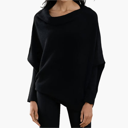 Damen Oversize Pullover – Eleganter, Gemütlicher Freizeit Sweater für Alltag und Lounge