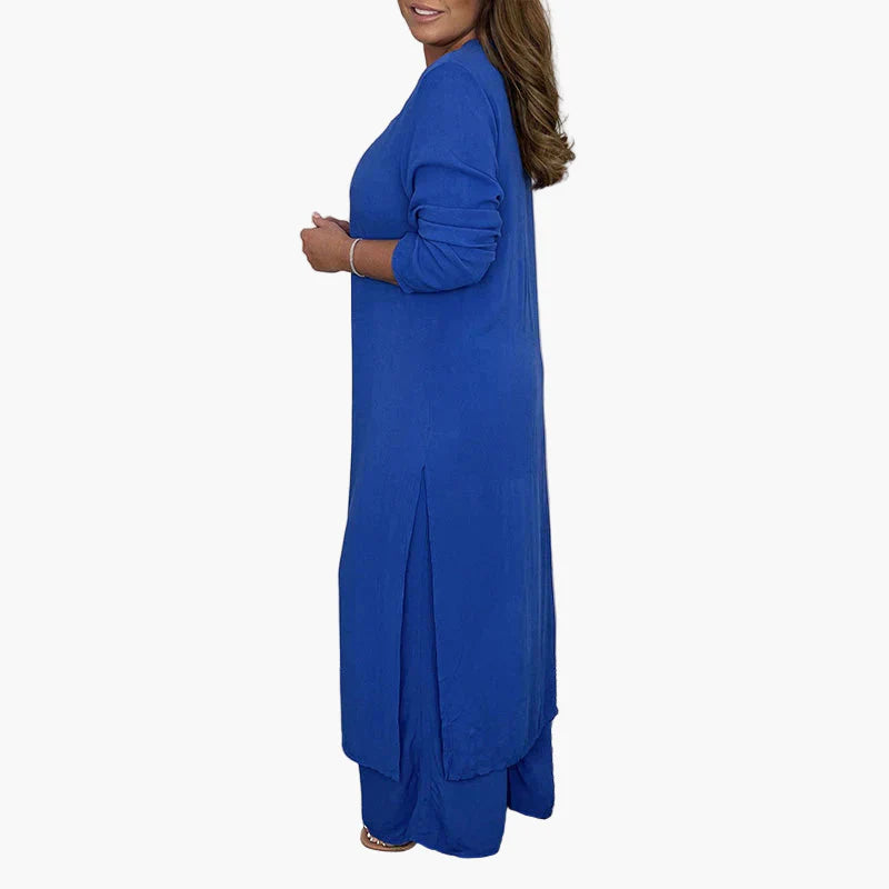 Damen Zweiteiliges Freizeit-Set – Elegantes Loungewear Outfit für Alltag & Events