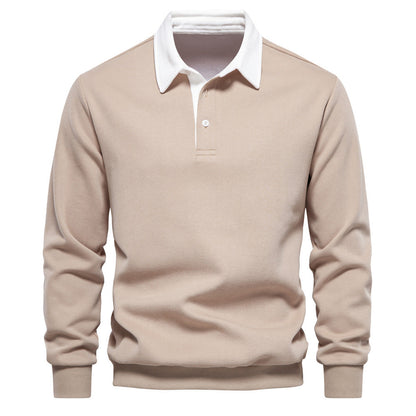 Ricky – Vielseitiger Herrenpullover mit Polo-Kragen