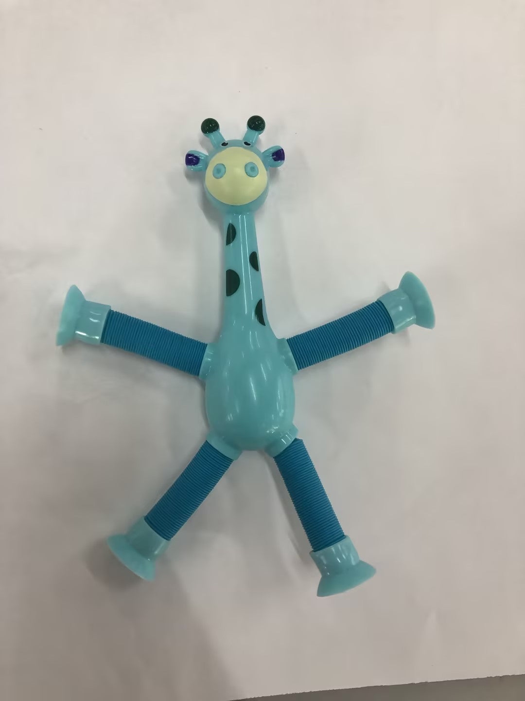 Kinder Cartoon Giraffe Teleskop-Tube Saugnapf Spielzeug – Sensorisches Fidget & Stressabbau