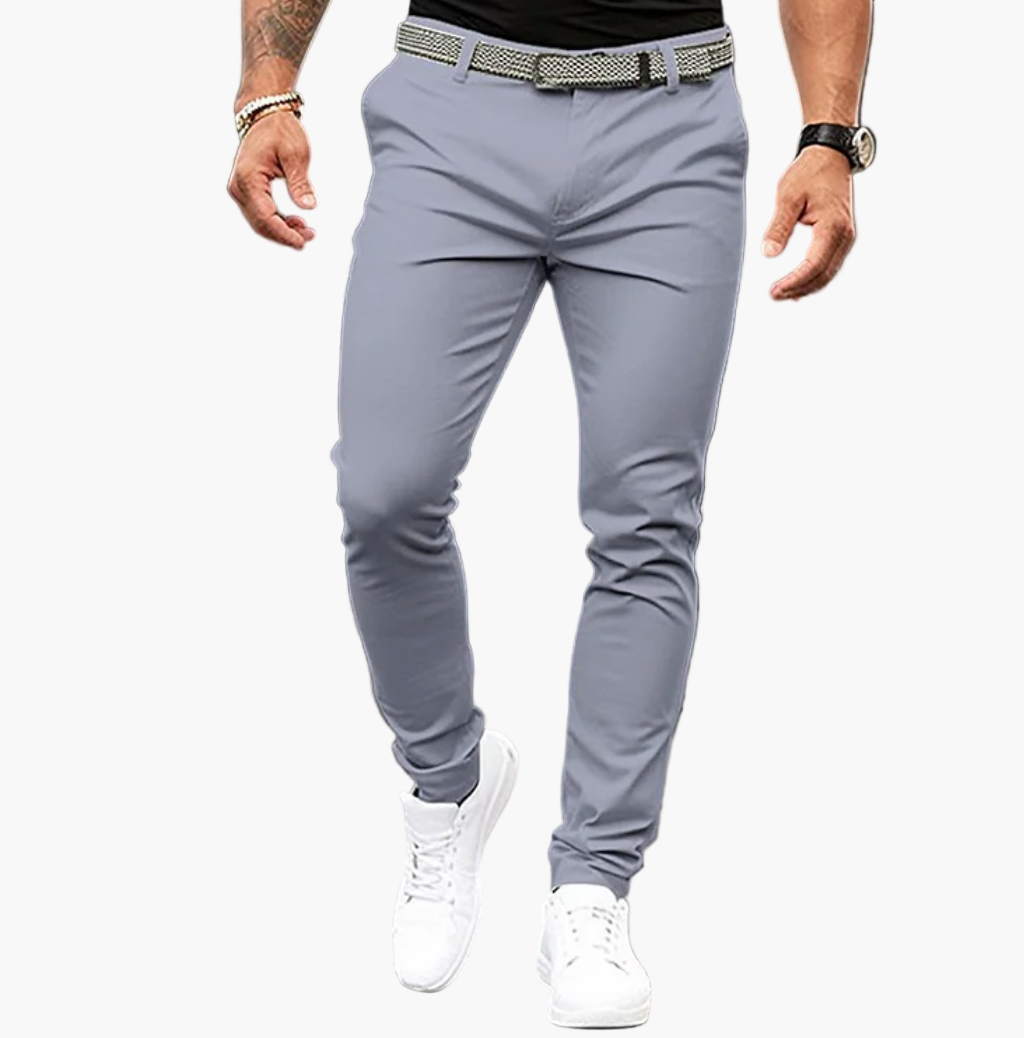 Herren Slim Fit Business Chinohose – Modische Freizeithose für Alltag und Anlass