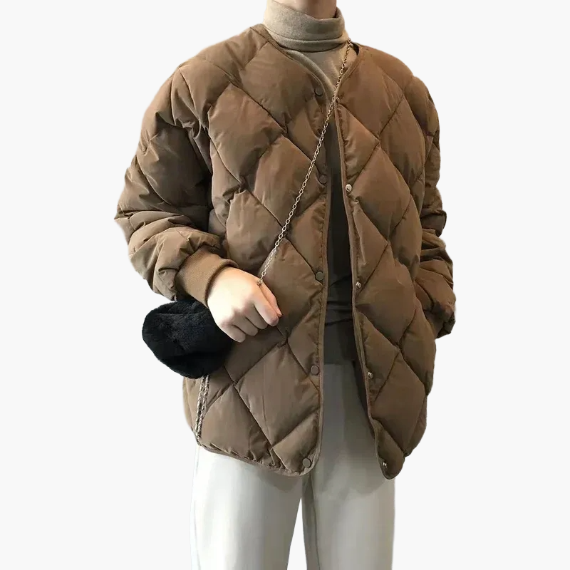 Damen Steppjacke Casual Ultraleicht Übergangsjacke Herbst Winter Outdoor