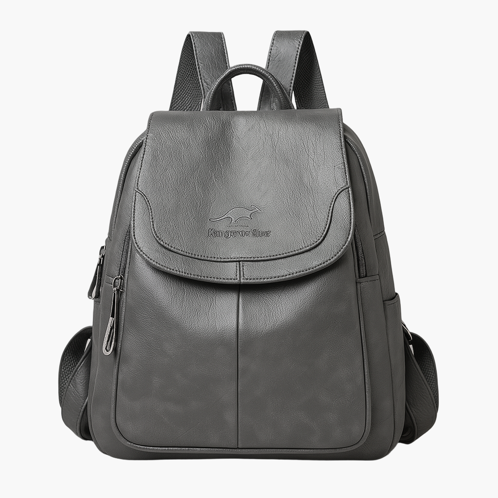 Damen Anti-Diebstahl Leder Rucksack – Eleganter City- und Alltagsrucksack für stilbewusste Frauen