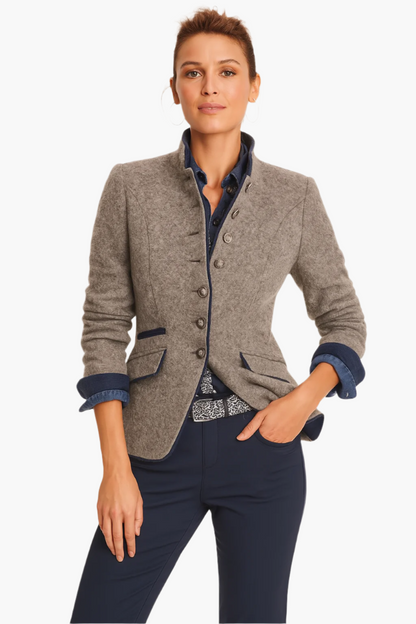 Damen Blazer – Eleganter Business- und Freizeitblazer im modernen Look