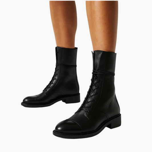 Damen Klassische Schnürstiefeletten – Elegante Alltagsschuhe mit modernem Design