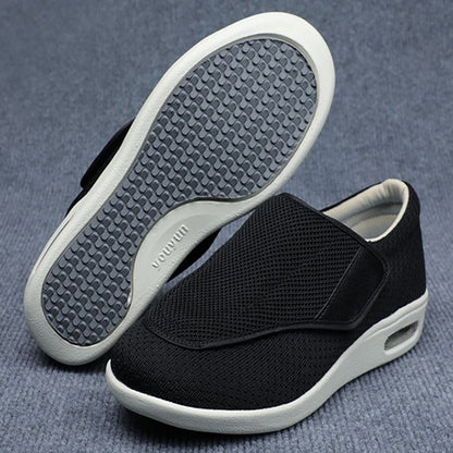 Herren Orthopädische Komfortschuhe für Diabetiker – Extra Weit & Einfacher Einstieg