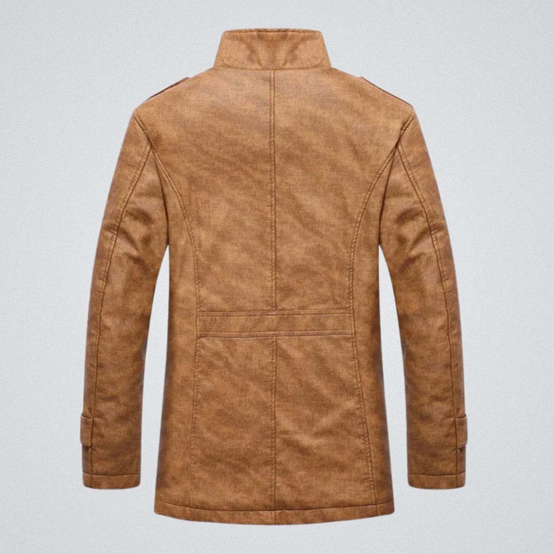 Herren Winterjacke mit Fleecefutter – Modischer Mantel für Alltag & Freizeit