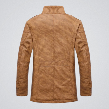 Herren Winterjacke mit Fleecefutter – Modischer Mantel für Alltag & Freizeit