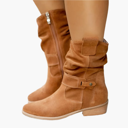 Damen Stiefeletten mit Reißverschluss – Bequeme und Stilvolle Alltags-Boots
