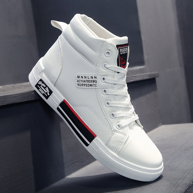 Herren High-Top Sneaker – Modischer Freizeitschuh für Herbst und Winter