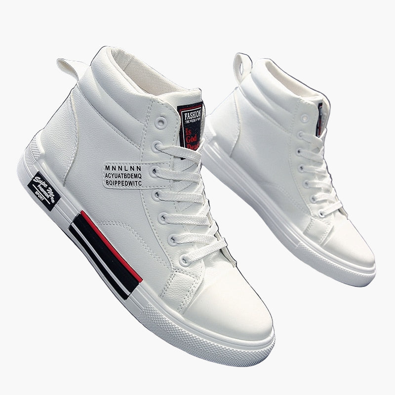 Herren High-Top Sneaker – Modischer Freizeitschuh für Herbst und Winter