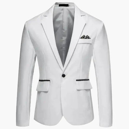 Herren Blazer Modern Einreiher Slim Fit für Business & festliche Anlässe