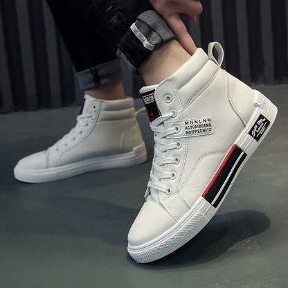 Herren High-Top Sneaker – Modischer Freizeitschuh für Herbst und Winter