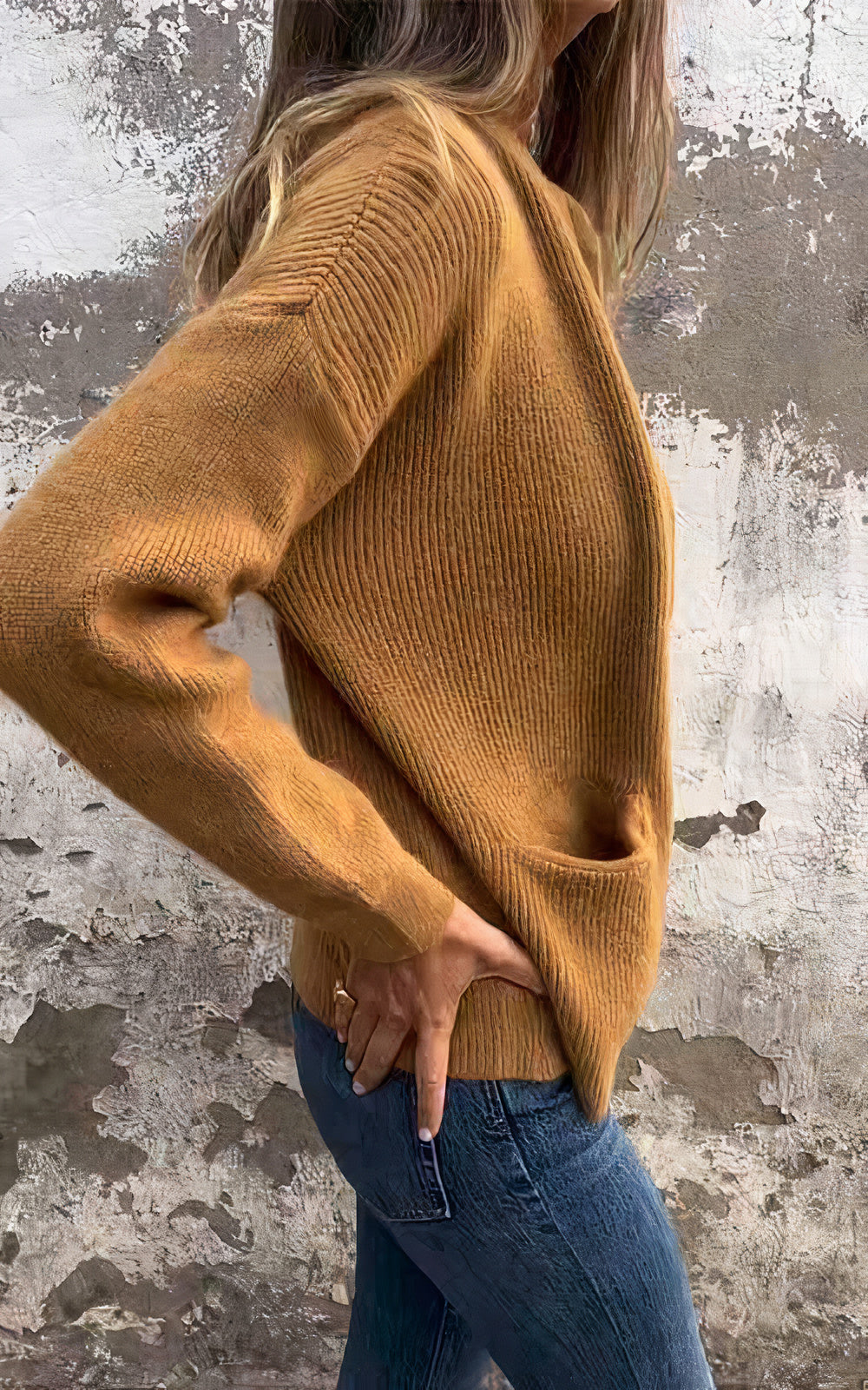 Damen Strickjacke mit Reißverschluss – Modischer Cardigan für Alltag und Freizeit