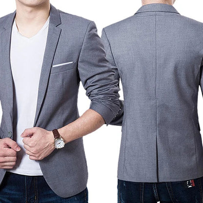 Herren Blazer Sakko – Modernes Slim Fit Jackett für Business und Freizeit
