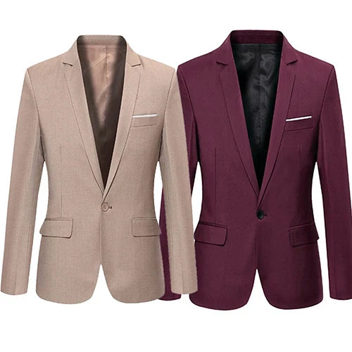 Herren Blazer Sakko – Modernes Slim Fit Jackett für Business und Freizeit