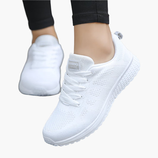 Damen Sneaker Leicht Atmungsaktiv Bequeme Laufschuhe für Alltag und Sport