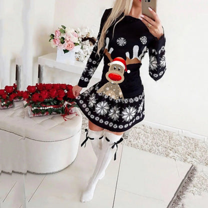 Sanne -  Hässlicher Weihnachtspulli - Casual jumper med rensdyrprint