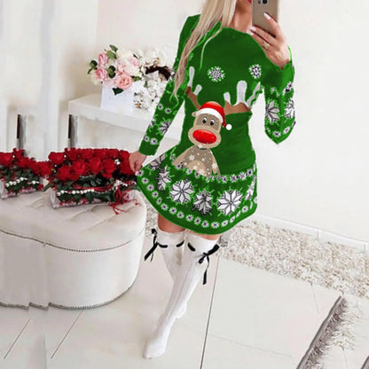 Sanne -  Hässlicher Weihnachtspulli - Casual jumper med rensdyrprint