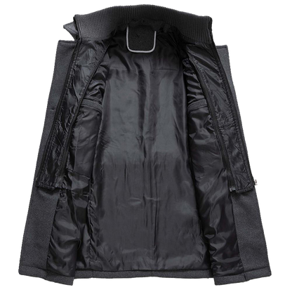 Herren Wintermantel Elegant Modern Vielseitig – Perfekt für Alltag & Business