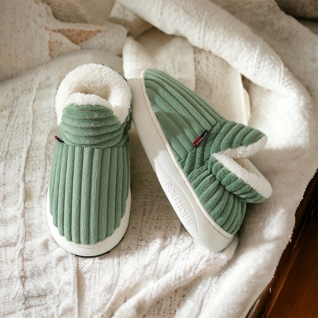 Carey CozyFeet - Warme Winterpantoffeln