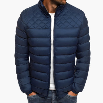 Herren Steppjacke Wind- und Wasserfest – Elegante Outdoorjacke für Alltag und Abenteuer