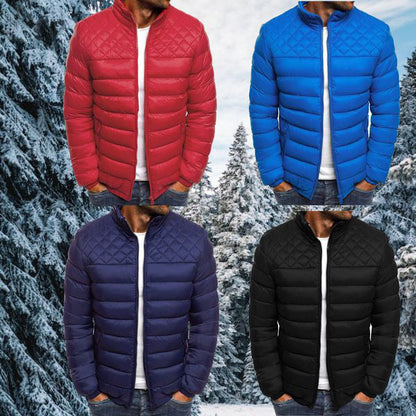 Herren Steppjacke Wind- und Wasserfest – Elegante Outdoorjacke für Alltag und Abenteuer