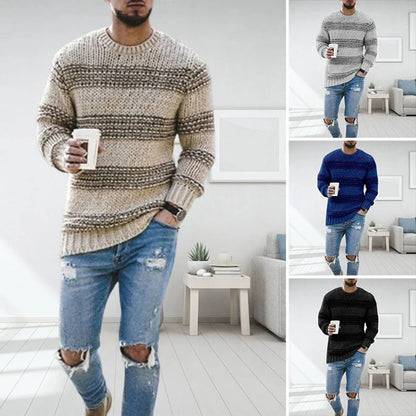 Herren Strickpullover im Norweger-Stil – Modischer Winterpullover für Freizeit & Alltag